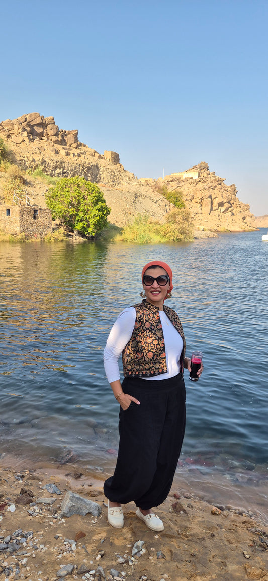 Double Face Cashmere / Silk Vest