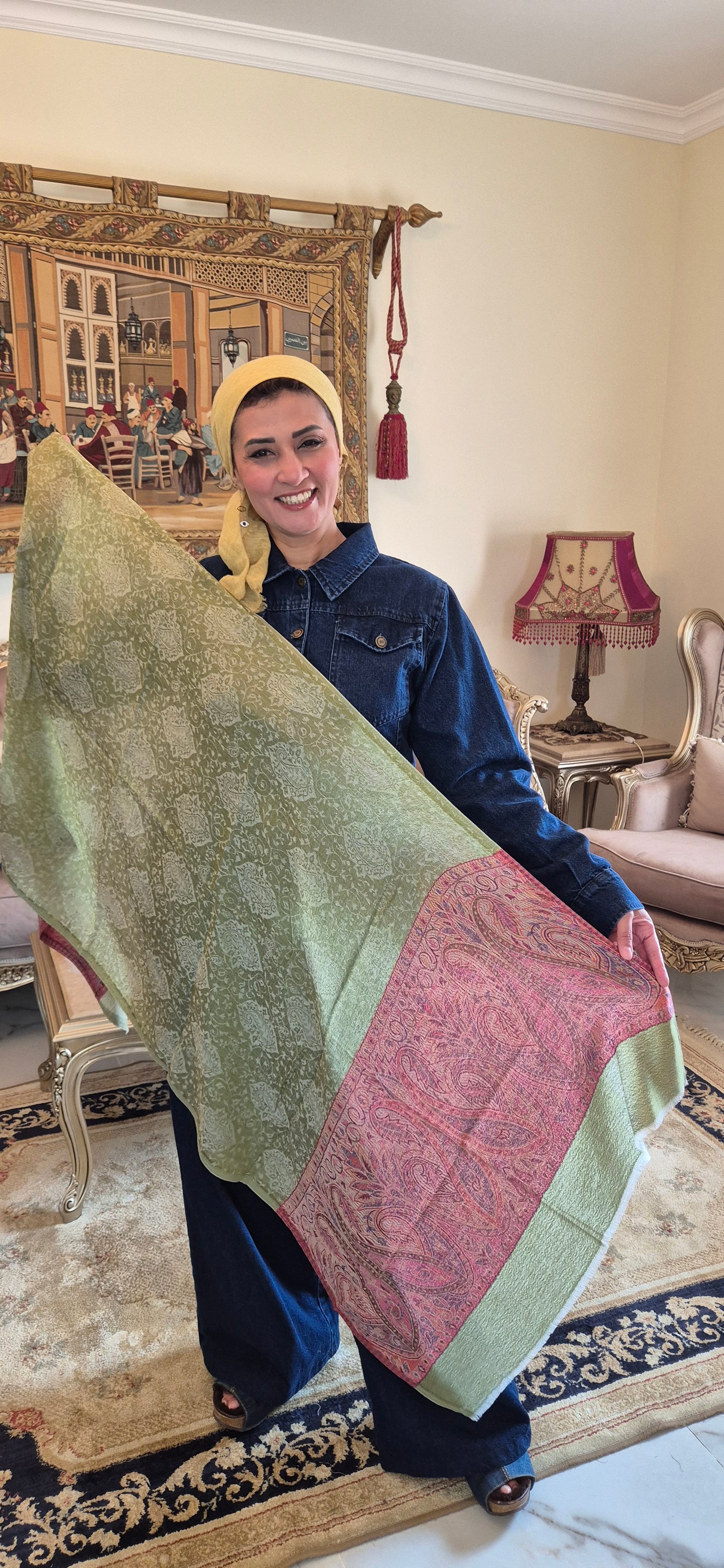 Fine Baby Cashmere Shawls.