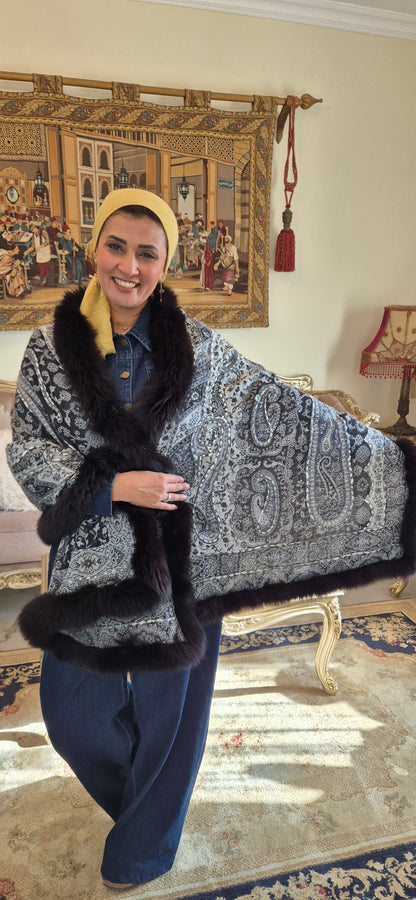 Fur Cashmere Shawls