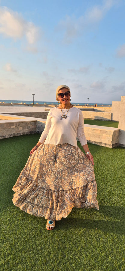 Pure Silk Skirt
