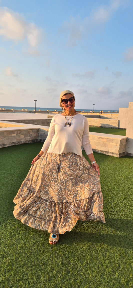 Pure Silk Skirt
