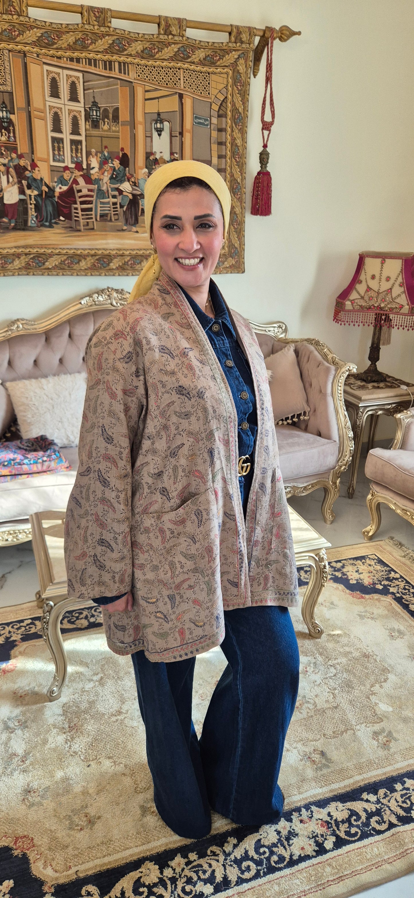 Double Face Cashmere / Silk Jacket