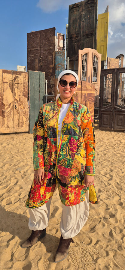 Kantha Patchwork Jacket