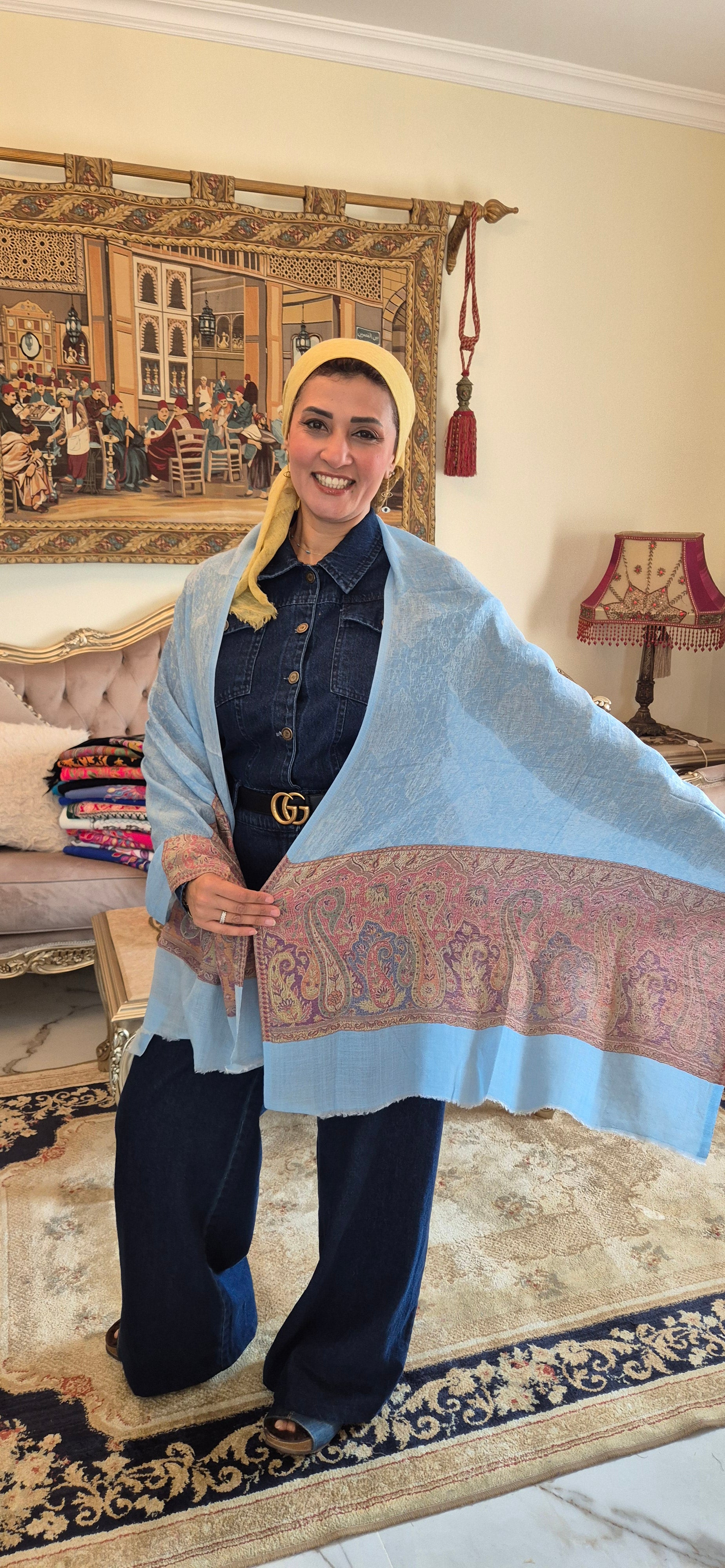 Fine Baby Cashmere Shawls.