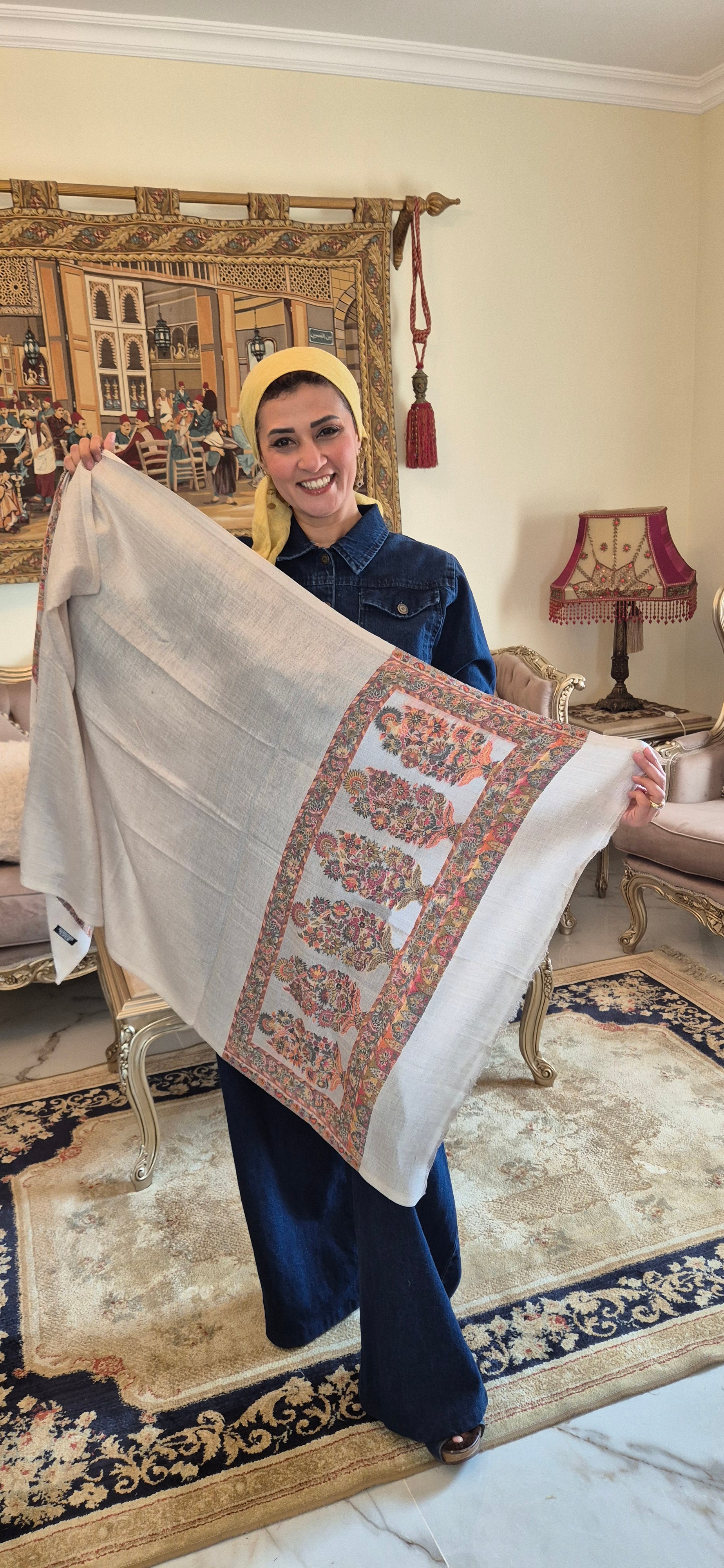 Fine Baby Cashmere Shawls.