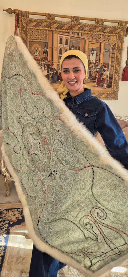 Fur Cashmere Shawls