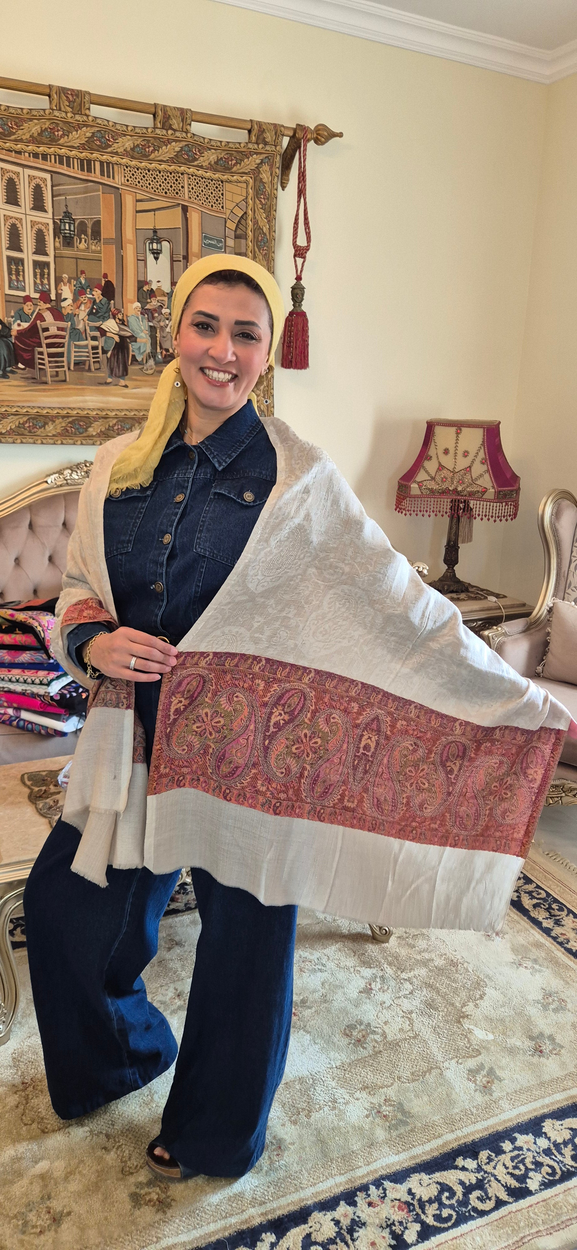 Fine Baby Cashmere Shawls.