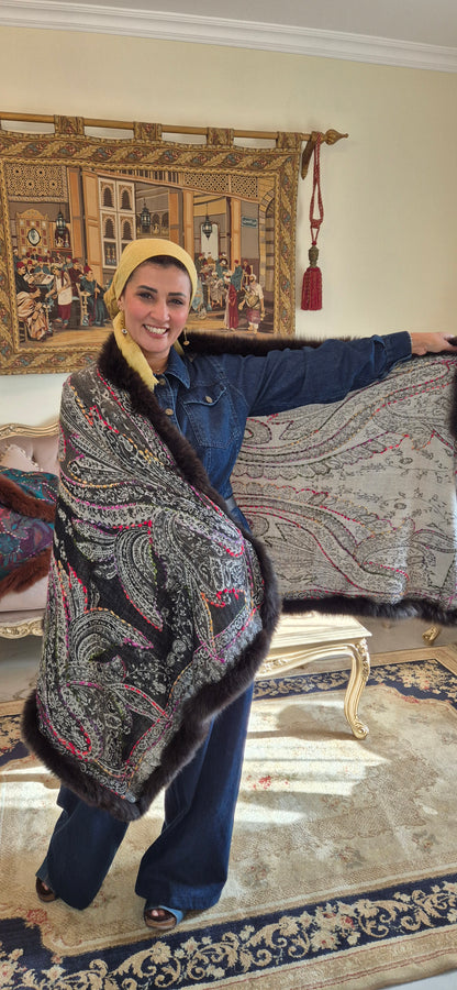 Fur Cashmere Shawls